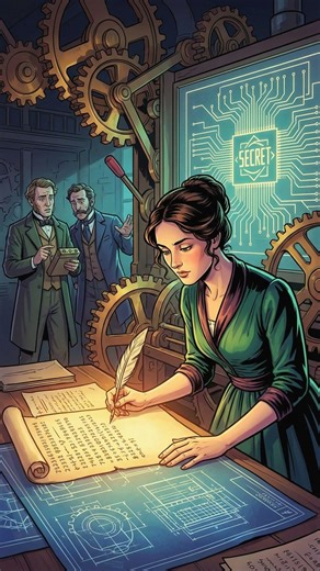 How did Ada Lovelace invent computer code?