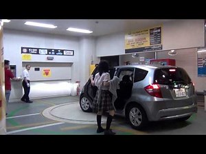 Japanese car park