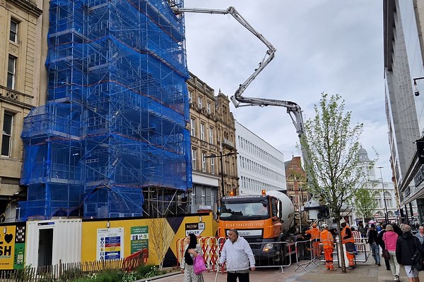 Why huge machine was blocking most of Fargate today