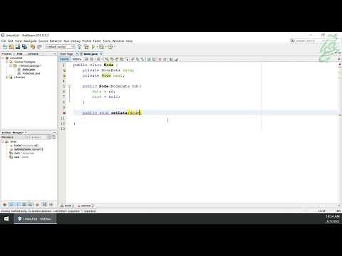 20 - Linked Lists: Create Node Class (Java)