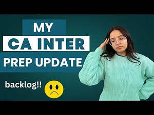 My CA Inter Preparation Update✅ #cainter #caintermediate