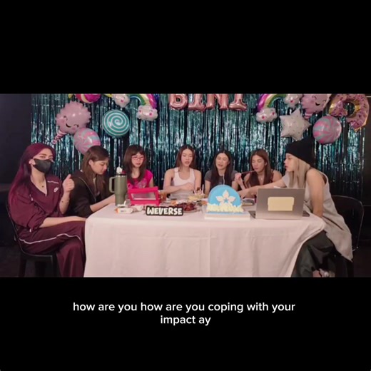 Bini First Live in Weverse!!! they're complete!!! 😍 #bini #biniph #biniweverse