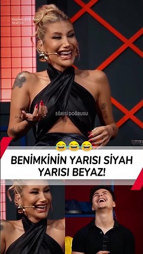 Mine has one black lobe and one white lobe! 🤣 #comedy #interesting