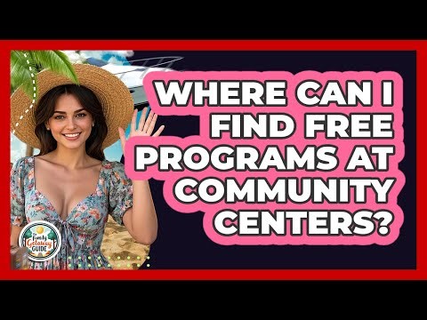Where Can I Find Free Programs At Community Centers?