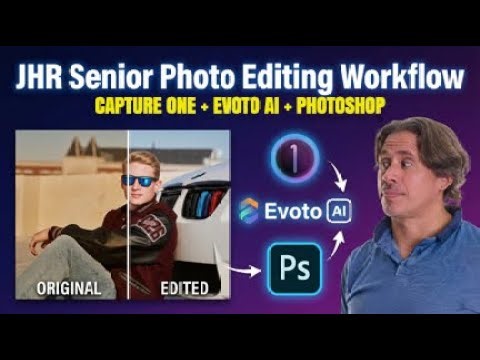 JHR Senior Photo Editing Workflow (Capture One + AI + Photoshop)