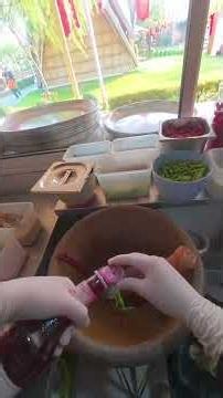 Mixed Fruit Som Tam 🍎🌴From Joom Yak Bang Yai Restaurant #foodvlog #cooking #fyp #youtubeshorts