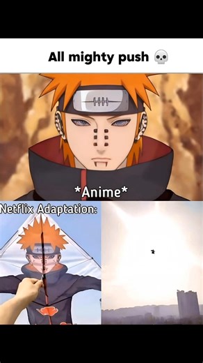 All might push 💀 #pain #obito #naruto #jjk #gojo #aot #anime