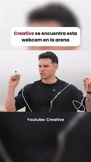 Se encuentra una webcam en la arena