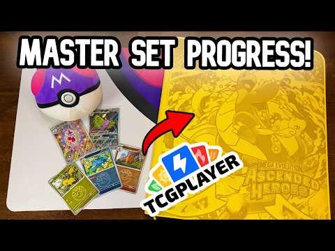 I Tested TCGPlayer Singles For the Ascended Heroes MASTER SET!! Are they NEAR MINT?
