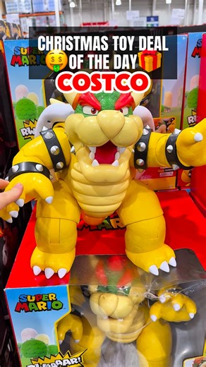 3.1K views · 42 reactions | Costco just stocked the Super Mario Big Bad Bowser figure and it’s $20 off at $39.99—this thing is huge, detailed, and way nicer than the smaller versions online. Perfect for collectors or little players who love the Mario universe—share this with your Mario fans! #costcofinds #costcowonders #costcoinfluencer #costco #supermario #nintendo #toys #holidaygift #costcodeals | Costco Wonders | Facebook