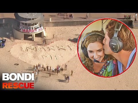 Lifeguard Harries Plans the Perfect Proposal – Will She Say Yes?