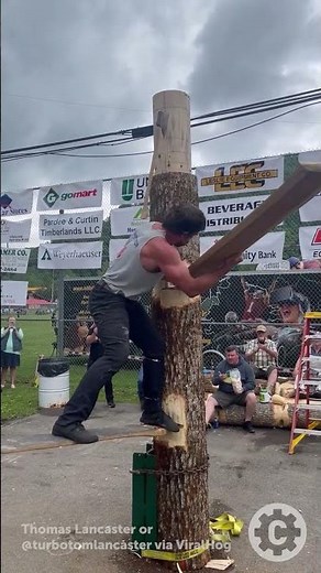 Century-Old Logging Skills Turned Extreme Sport 🪓