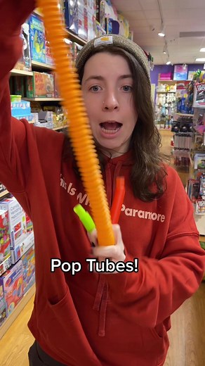 Replying to @frying_pan53 YES! We can’t show all of them but these are our favs! We love Fidget Toys and have tons in stock! Come see us! AND thanks to our new friend for being in the video at the end! #fidgettoys #fidgets #fidgettoy #watersnake #popit #squishy #