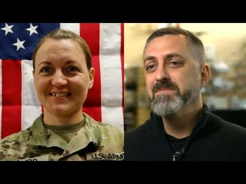 Husband of soldier killed in Iran war reflects on her service