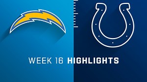 Chargers vs. Colts highlights | Week 16