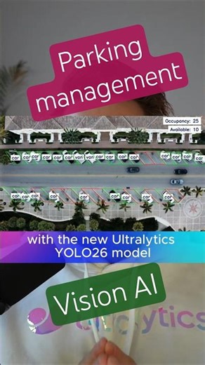 Building smart parking with Ultralytics YOLO26 #programming #tutorial