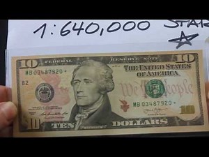 Low Print Run: Ten Dollar Note Series 2013