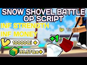 [NEW] Snow Shovel Battle OP Script (2025) PASTEBIN - Infinite Strength | Inf Money