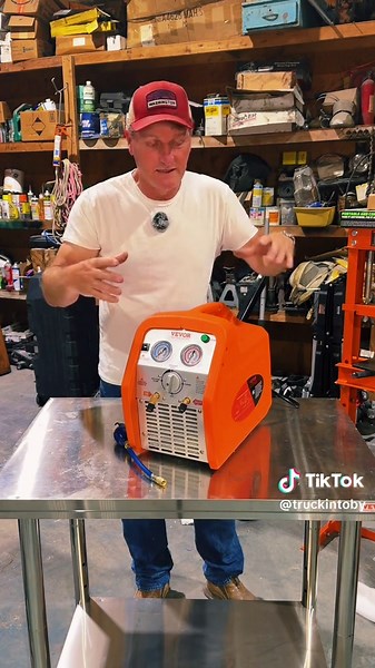 Replying to @Toneloke Stop wasting time on slow, unreliable recovery machines! 🚧 The VEVOR 1 HP Dual Cylinder AC Recovery Machine is built for HVAC pros who demand power, speed, and reliability. With high-pressure protection, dual-cylinder design, and fast recovery speed, it’s perfect for car AC repair, HVAC service, and refrigerant recycling. Get the job done FASTER, SAFER, and SMARTER. ⚡.. #HVACTools #ACRecovery #VevorPro #WorkSmarter #TikTokShopLaborDaySale @Vevor_US