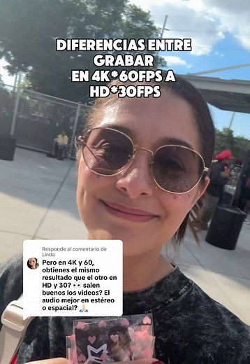 Comparativa formato video iPhone en concierto BTS CDMX