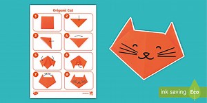 Origami Cat Activity