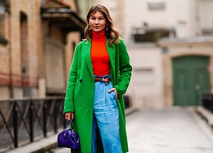 A Crash-Course In Colour Blocking From The Fashion Set