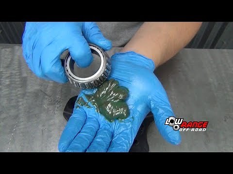 How to Rebuild a Samurai Solid Front Axle (Part 6) Installing Bearings, Races, Seals & Hub Studs