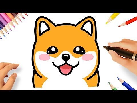 COMMENT DESSINER UN CHIEN FACILE 🐕