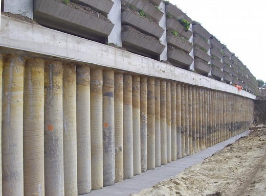 Pile wall , types and advantages I Geotech d.o.o. Rijeka I