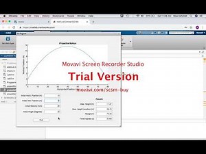 MATLAB Project - Projectile Motion