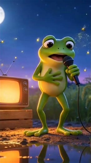 singing frog