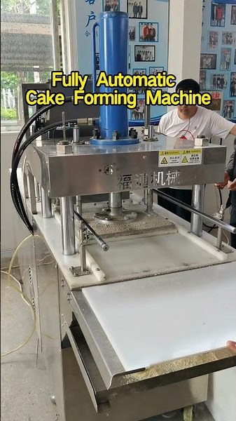 Fully Automatic Cake Forming Machine、Peanut cake moulding machine