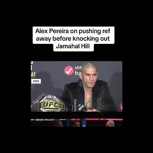 1.5M views · 10K reactions | JAMAHAL HILL hasn’t gotten over that #UFC300 defeat as he reviews his fight against Alex Pereira Why did he signal to the referee? #UFC300 #UFC303 #alexpereira #jamahalhill #mmaworld #mmanews #combatsports #mma #ufc #tbt #only1frass | Meister Frass | Facebook