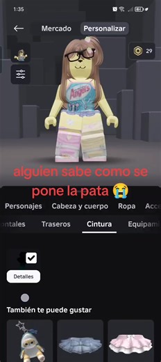 Cómo poner la pata de pirata en Roblox
