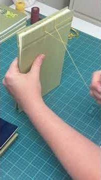 Sewing A Handmade Sketchbook #bookbinding #watercolor #sketchbook
