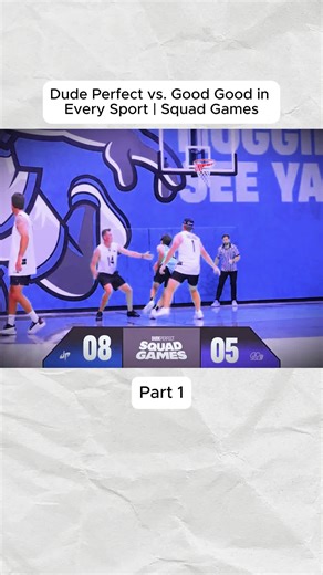 Dude Perfect vs. Good Good in Every Sport Squad Games #fyp #fyp #viral #fory