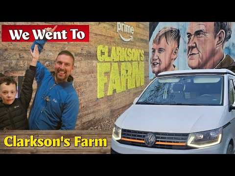 Our Clarkson’s Farm Road Trip in the VW Camper Van! Pub Brewery and Restaurant