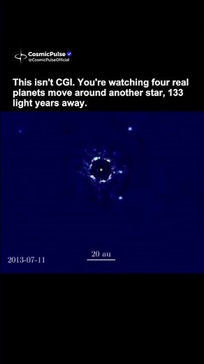 We Actually Watched 4 Alien Planets Orbit a Star