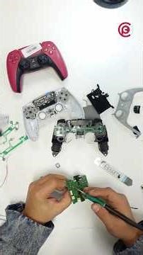 PS5 Controller Stick Drift Micro Soldering Fix #repair #satisfying #ps5