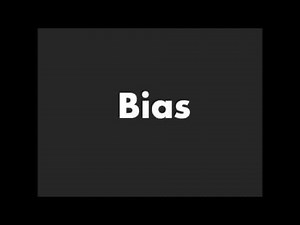 How to Pronounce Bias