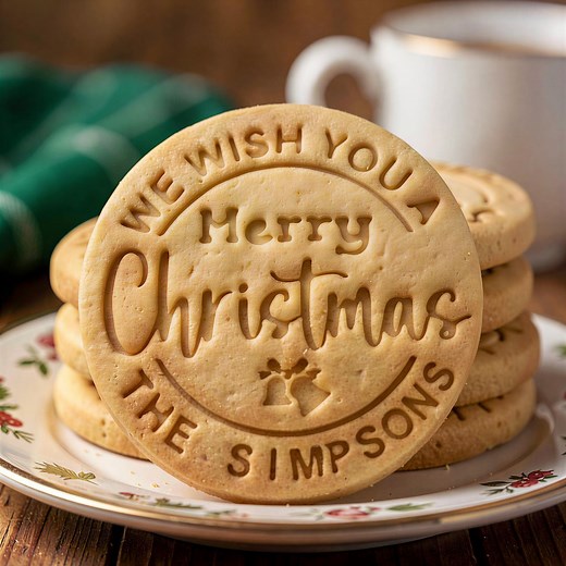 Personalized Christmas Cookie Cutter Stamp Set, Custom Family Name Stamp, 4 Festive Shapes to Choose, Perfect for Holiday Baking & Gifting - Etsy