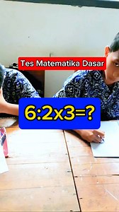 Tes matematika dasar #maths | Matematika Official