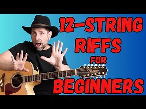 10 Twelve String Riffs for Beginners #12stringguitar