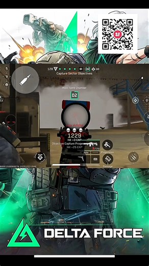 Delta Force Mobile gameplay 💀 #deltaforce #deltaforcelive #deltaforcehighlights #deltaforcegame