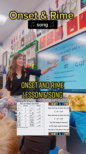 Onset and Rime Lesson for Early Readers