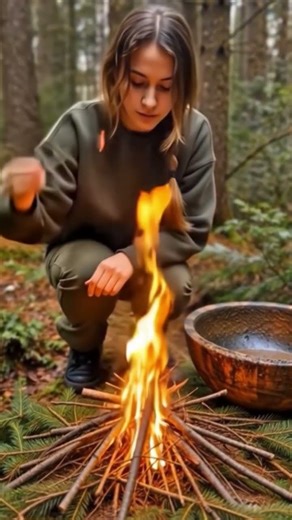 Primitive Earth Oven Cooking