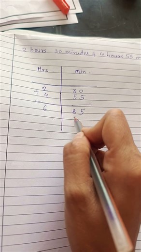 Measuring time | addition