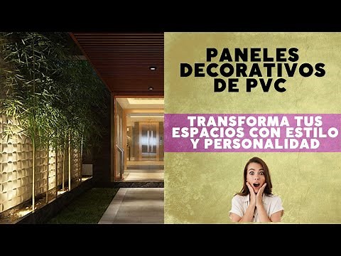 Paneles Decorativos de PVC: Transforma tus Espacios con Estilo y Creatividad