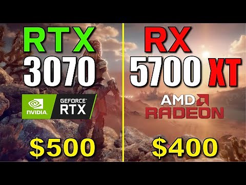 RTX 3070 vs. RX 5700 XT | How Big is The Difference?