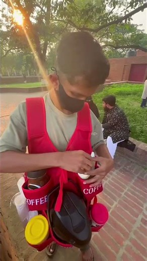 Bangladeshi People Sell Cofee #shorts